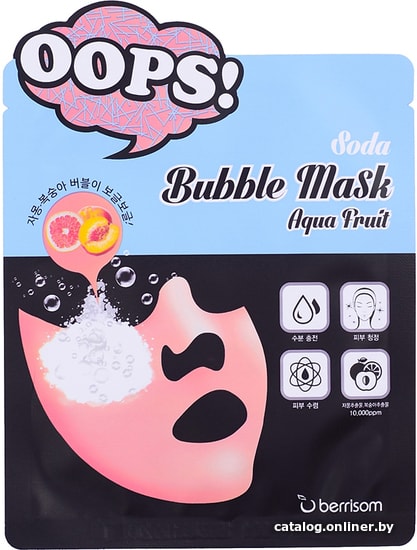 

Berrisom Soda Bubble Mask Aqua Fruit
