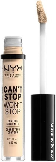 

Консилер NYX Professional Makeup Can't Stop Won't Stop Concealer (01 Pale)