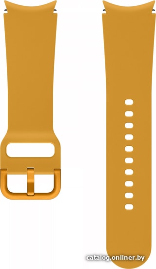 

Ремешок Samsung Sports для Samsung Galaxy Watch4 (20 мм, S/M, горчичный)