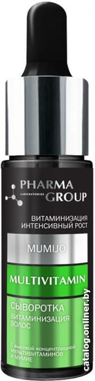 

Pharma Group Laboratories Сыворотка Мультивитамины + мумие витаминизация волос 14 мл