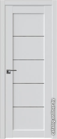 

Межкомнатная дверь ProfilDoors 2.11U 80x200 (аляска/стекло дождь черный)