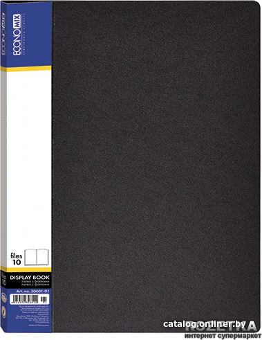 

Папка для бумаг Economix 30601-01 (черный)