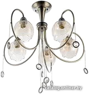 

Люстра средней высоты Aitin Pro НПБ 02-5х60-105 RH16019/5 (бронзовый)