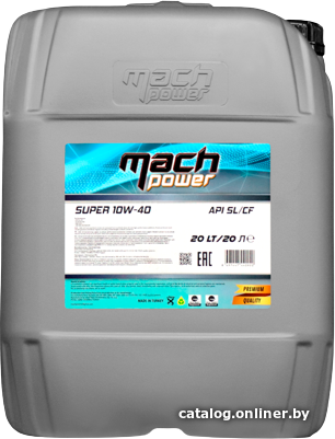 

Моторное масло MachPower Super 10W-40 20л