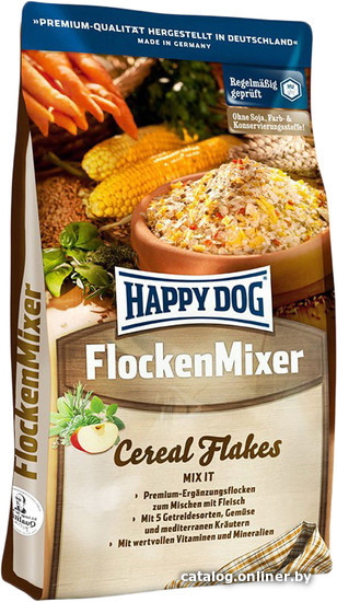 

Сухой корм для собак Happy Dog Flocken Mixer 10 кг