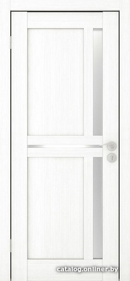 

Межкомнатная дверь IstokDoors Микс-3 ДЧ 90x200 (ясень белый/светлое стекло)
