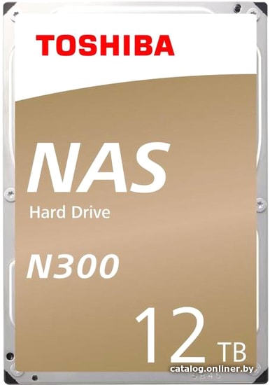 

Жесткий диск Toshiba N300 12TB HDWG21CEZSTA