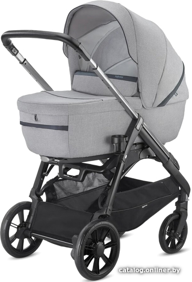

Универсальная коляска Inglesina Aptica System Duo (2 в 1, silk grey/aptica black)