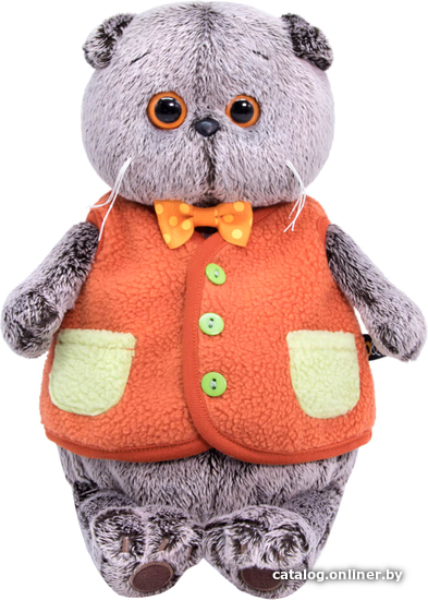 

Классическая игрушка BUDI BASA Collection Басик в меховом жилете Ks22-166 (22 см)