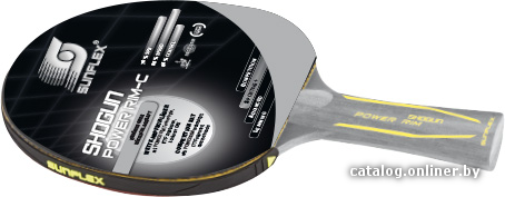 

Ракетка для настольного тенниса Sunflex Shogun-C Power Rim [10353]