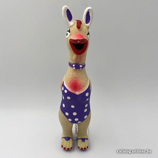

Игрушка для собак Miniso Курица в бикини 0518
