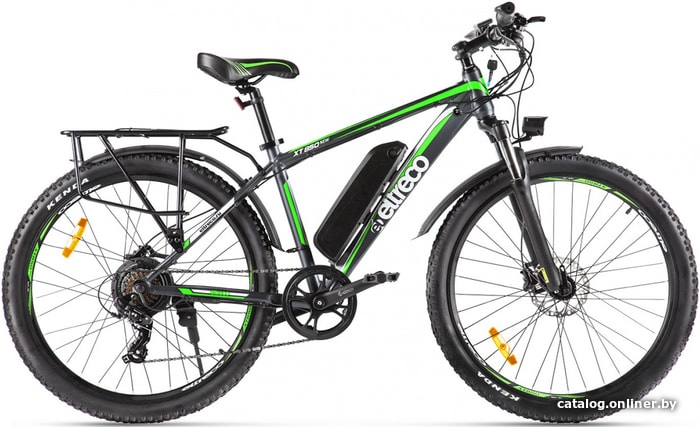 

Электровелосипед Eltreco XT 850 New (серый/зеленый)