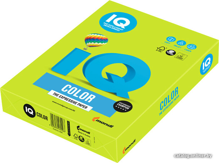

Офисная бумага IQ Color Pale MB30 A4 (голубой, 80 г/м2, 500 л)