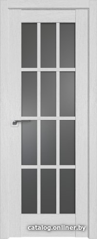 

Межкомнатная дверь ProfilDoors 102XN 50x200 (монблан, стекло графит)