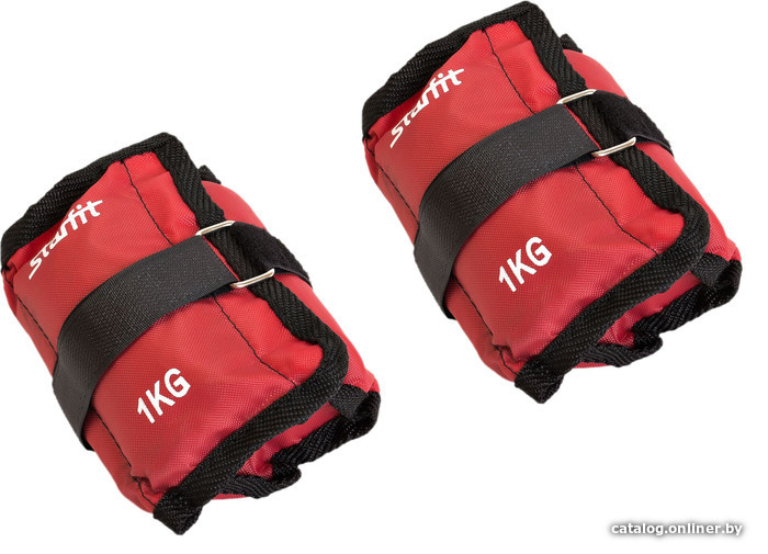 

Комплект утяжелителей Starfit WT-401 (1 кг, красный)