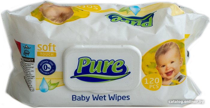 

Pure Мягкое прикосновение 120 шт P9754