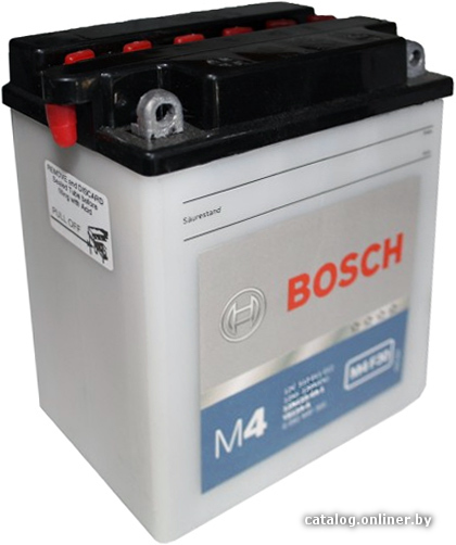 

Мотоциклетный аккумулятор Bosch M4 YB12A-B 512 015 012 (12 А·ч)