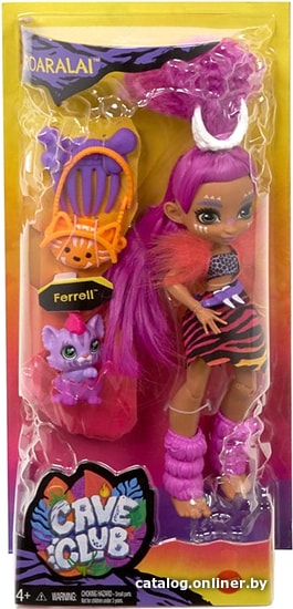 

Кукла Cave Club Roaralai Prehistoric Fashion Doll with Dinosaur Pet GNL84