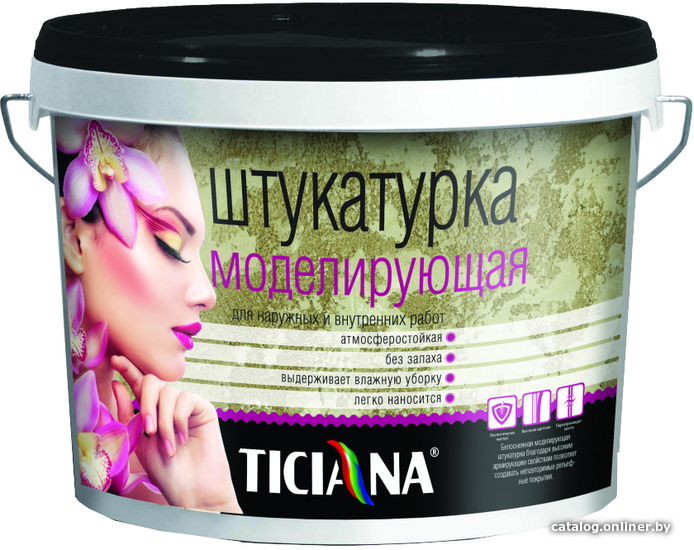 

Выравнивающая штукатурка Ticiana Моделирующая (9.0 л)