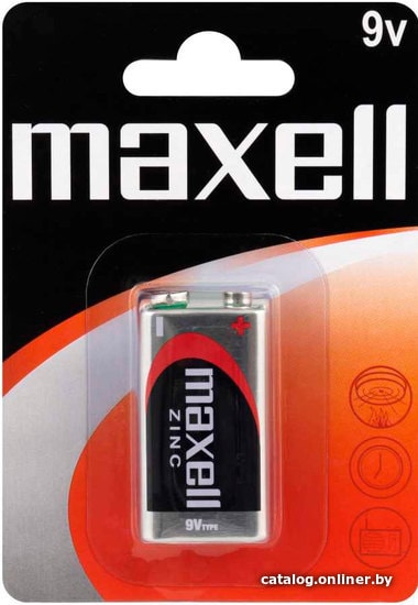 

Батарейка Maxell 6F-22 9V