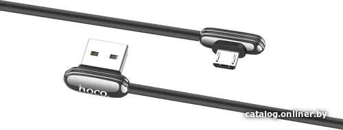

Кабель Hoco U60 USB Type-A - microUSB (1.2 м, металлик)