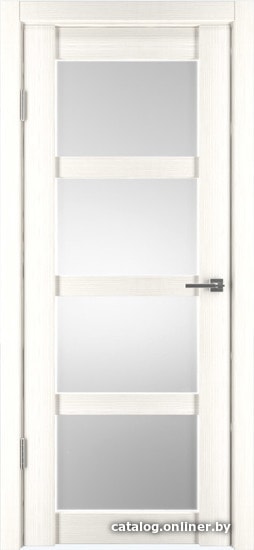 

Межкомнатная дверь IstokDoors Горизонталь-12 ДЧ 70x200 (бьянко/светлое стекло)