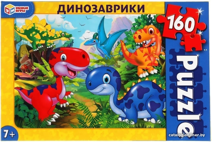 

Пазл Умные игры Динозаврики 4680107902696 (160 эл)