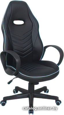 

Кресло Brabix Flame GM-004 532498 (черный/голубой)