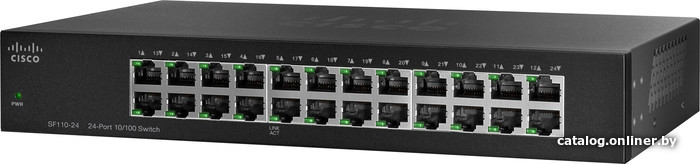 

Неуправляемый коммутатор Cisco SF110-24