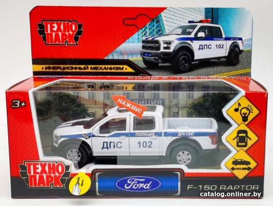 

Пикап Технопарк Ford F150 Raptor F150RAP-12SLPOL-WH