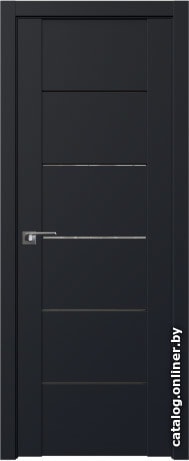 

Межкомнатная дверь ProfilDoors 99U 80x200 (черный матовый/стекло прозрачное)