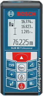 

Лазерный дальномер Bosch GLM 80 + GMS 100M Professional [06159940AU]