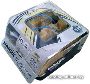 

Галогенная лампа Narva H3 Range Power White 2шт