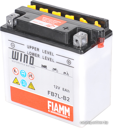 

Мотоциклетный аккумулятор FIAMM FB7L-B2 (8 А·ч)