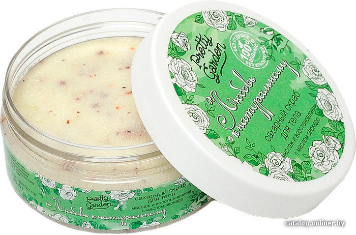 

Pretty Garden Сахарный скраб для тела Любовь к натуральному (170 г)