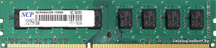 

Оперативная память NCP DDR3 PC3-10600 2 Гб (NCPH8AUDR-13M88)
