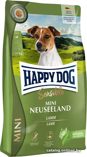 

Сухой корм для собак Happy Dog Sensible Mini Neuseeland 4 кг