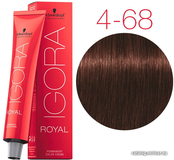 

Крем-краска для волос Schwarzkopf Professional Igora Royal Permanent Color Creme 4-68 60 мл