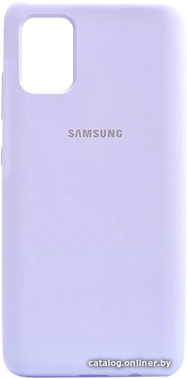 

Чехол для телефона EXPERTS Original Tpu для Samsung Galaxy A31 с LOGO (сиреневый)