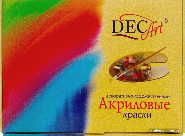 

Акриловые краски DecArt 24-12.40-50 (12 цв)