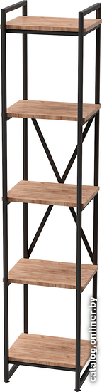 

Стеллаж Millwood Neo Loft CH-2 (дуб табачный craft/черный)