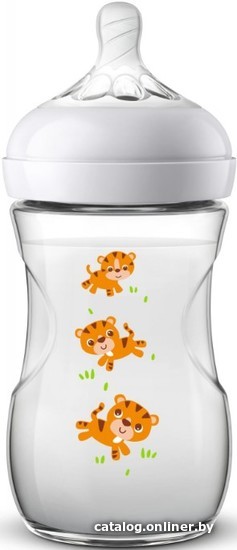 

Бутылочка для кормления Philips Avent Natural Тигрята SCF070/20 (260 мл)