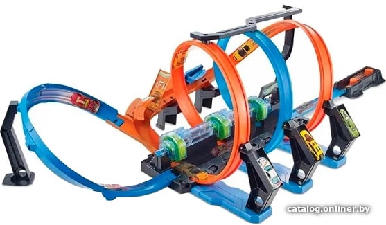 

Трек Hot Wheels Винтовое столкновение