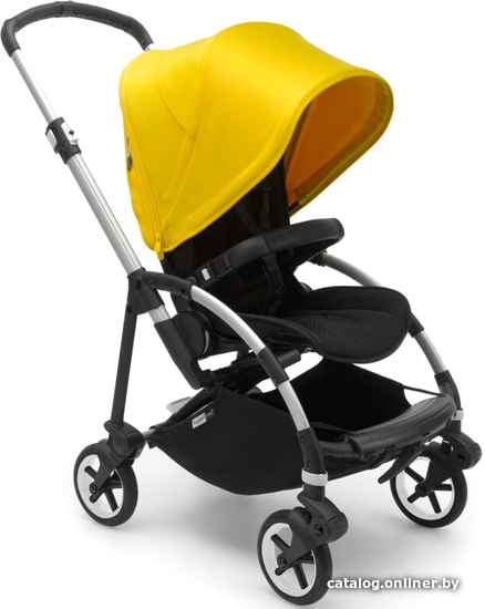 

Коляска прогулочная «книга» Bugaboo Bee6 (alu/black/lemon yellow)