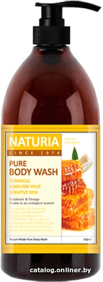 

Evas Гель для душа Naturia Pure Body Wash Honey & White Lily 750 мл