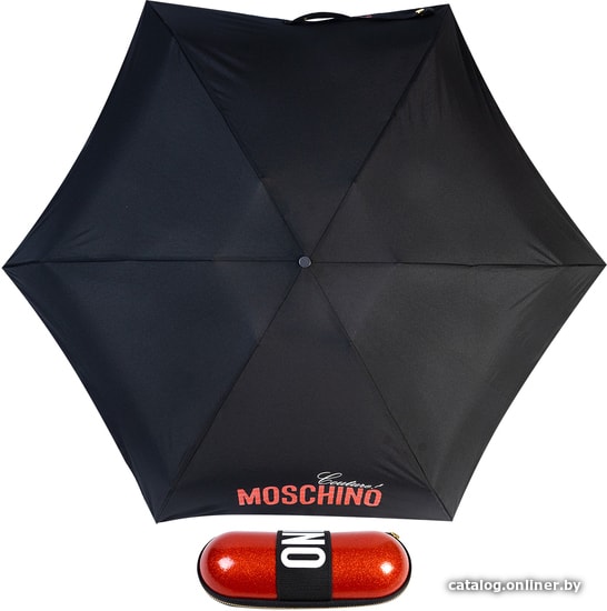 

Складной зонт Moschino 8900-SuperminiH Glitter Red