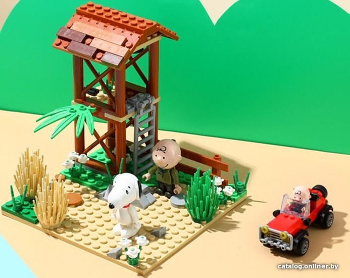 

Конструктор Miniso Snoopy Jungle Adventure 5703 Заброшенная башня