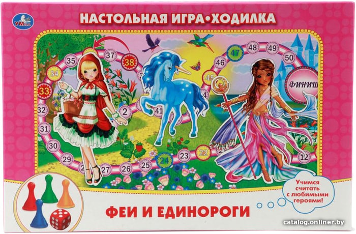 

Детская настольная игра Умные игры Феи и единороги