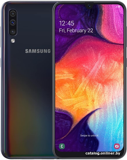 

Смартфон Samsung Galaxy A50 SM-A505GN/DS 6GB/128GB (черный)