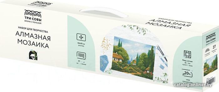 

Алмазная мозаика Три совы Лето АМ4050_47557